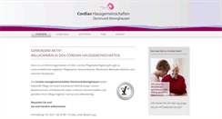 Desktop Screenshot of dortmund.cordian-pflege.de