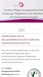 Mobile Screenshot of duisburg.cordian-pflege.de